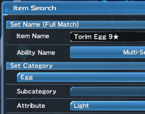 Torim Egg 9 Star. Category Settings: Eggs. Elements: Light