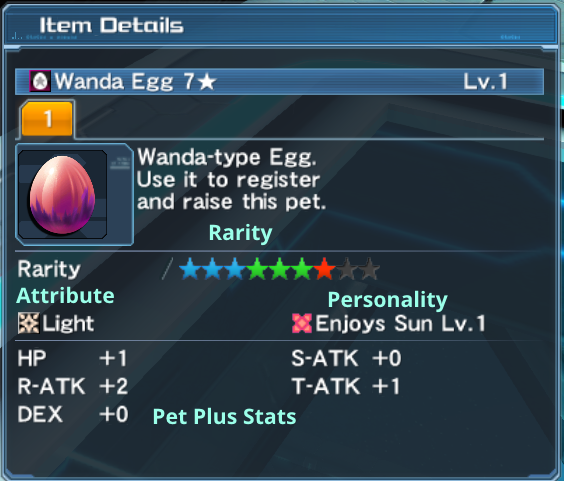 7 Star Wanda Egg